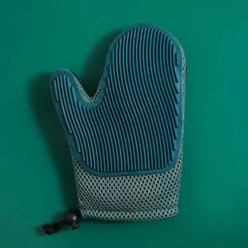2-in-1 Cat Grooming &amp; Massage Glove