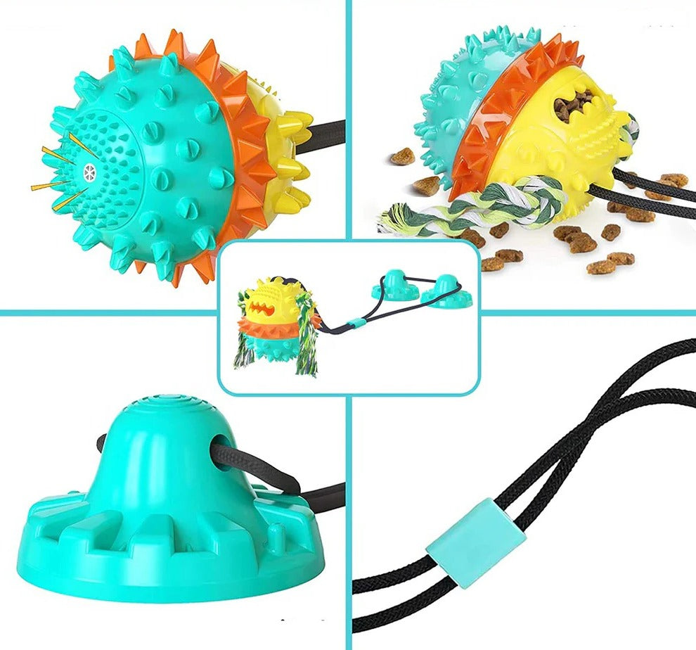 Interactive Self-Rolling Chew Toy for Pets