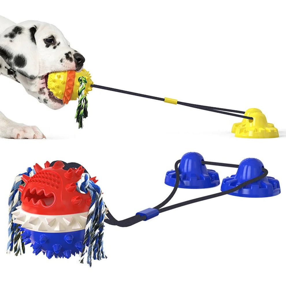 Interactive Self-Rolling Chew Toy for Pets