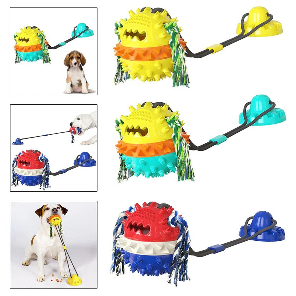 Interactive Self-Rolling Chew Toy for Pets