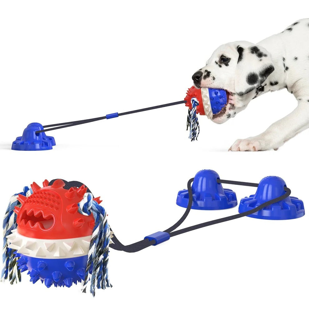 Interactive Self-Rolling Chew Toy for Pets