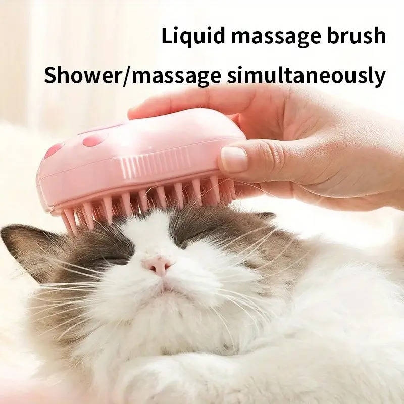 Steam Grooming Brush for Dogs and Cats
