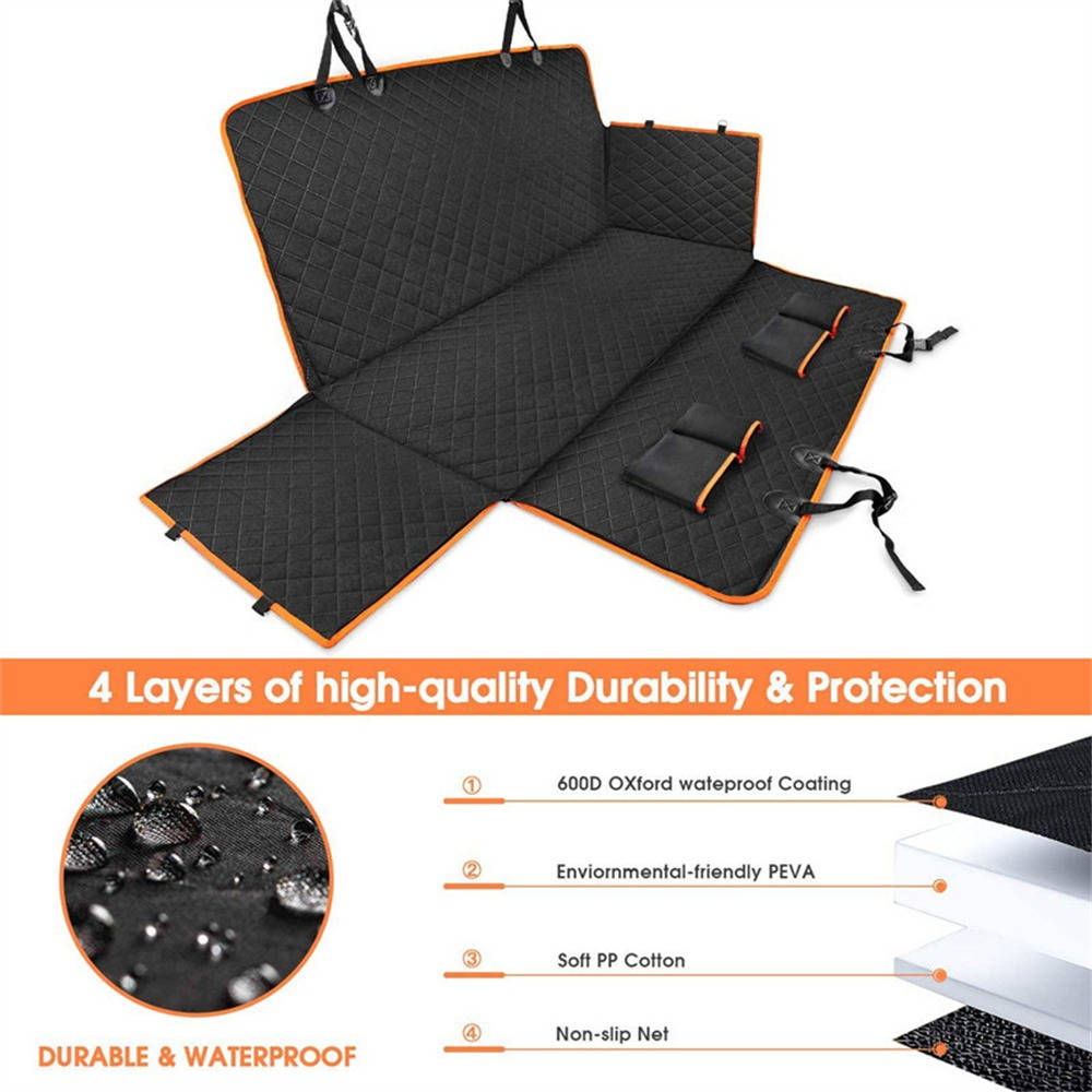Waterproof Scratch-Resistant Dog Car Seat Protector