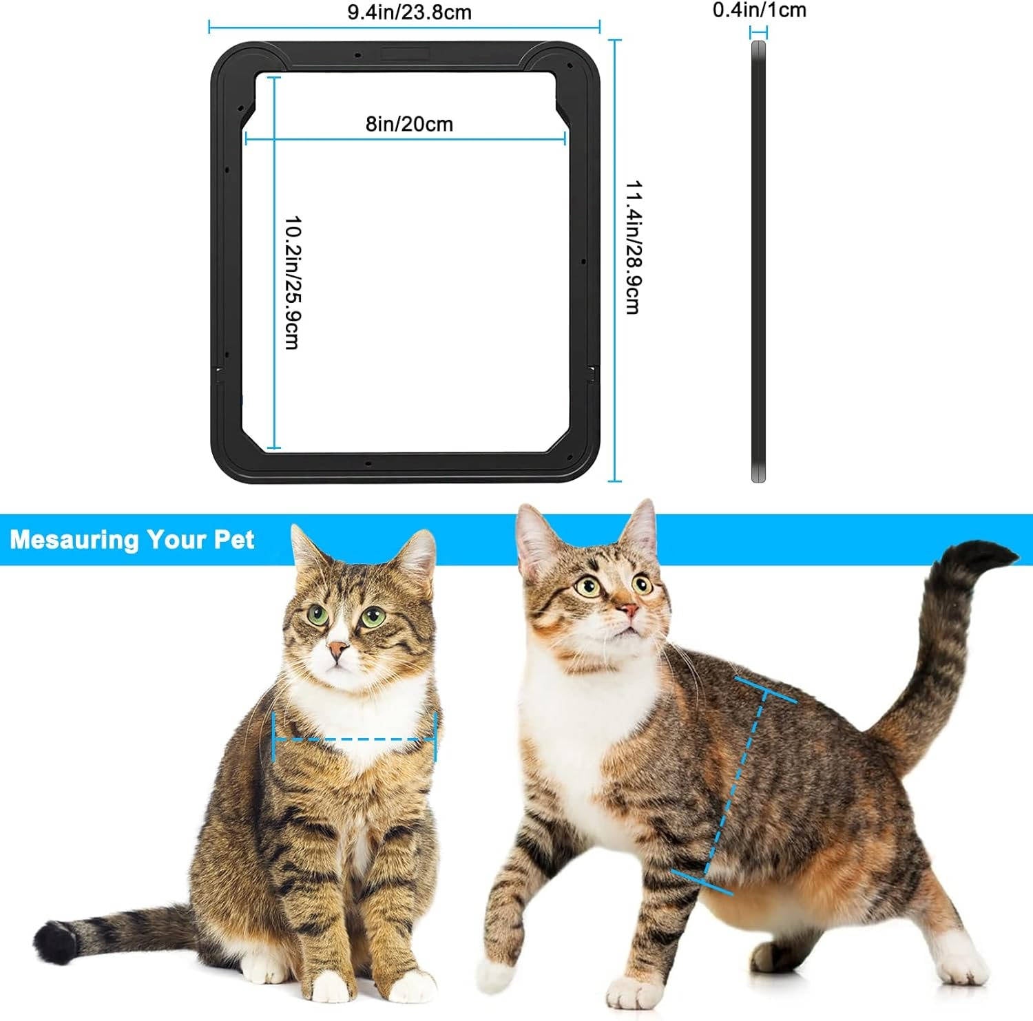 Magnetic Pet Screen Door for Dogs and Cats