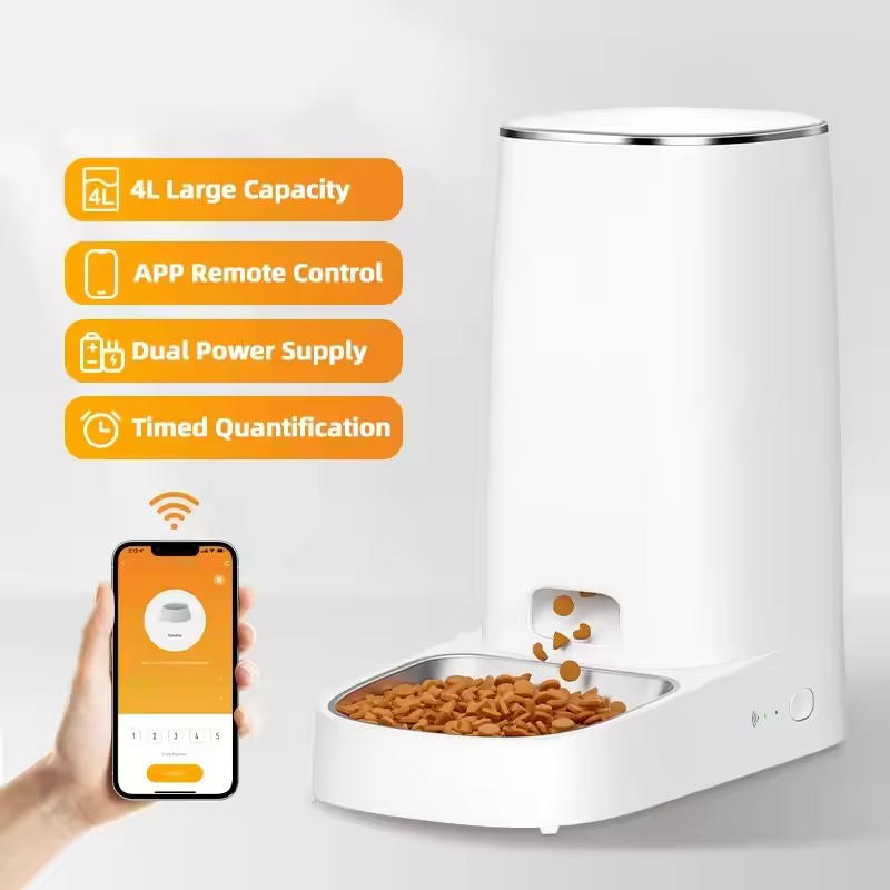 WiFi Smart Automatic Cat Feeder With App Control