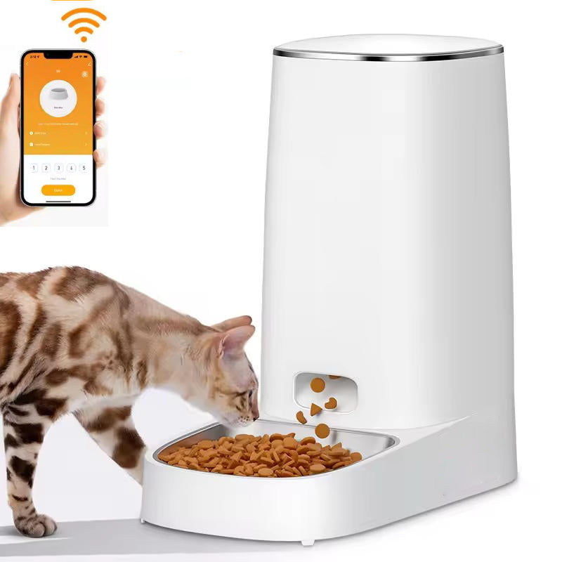 WiFi Smart Automatic Cat Feeder With App Control
