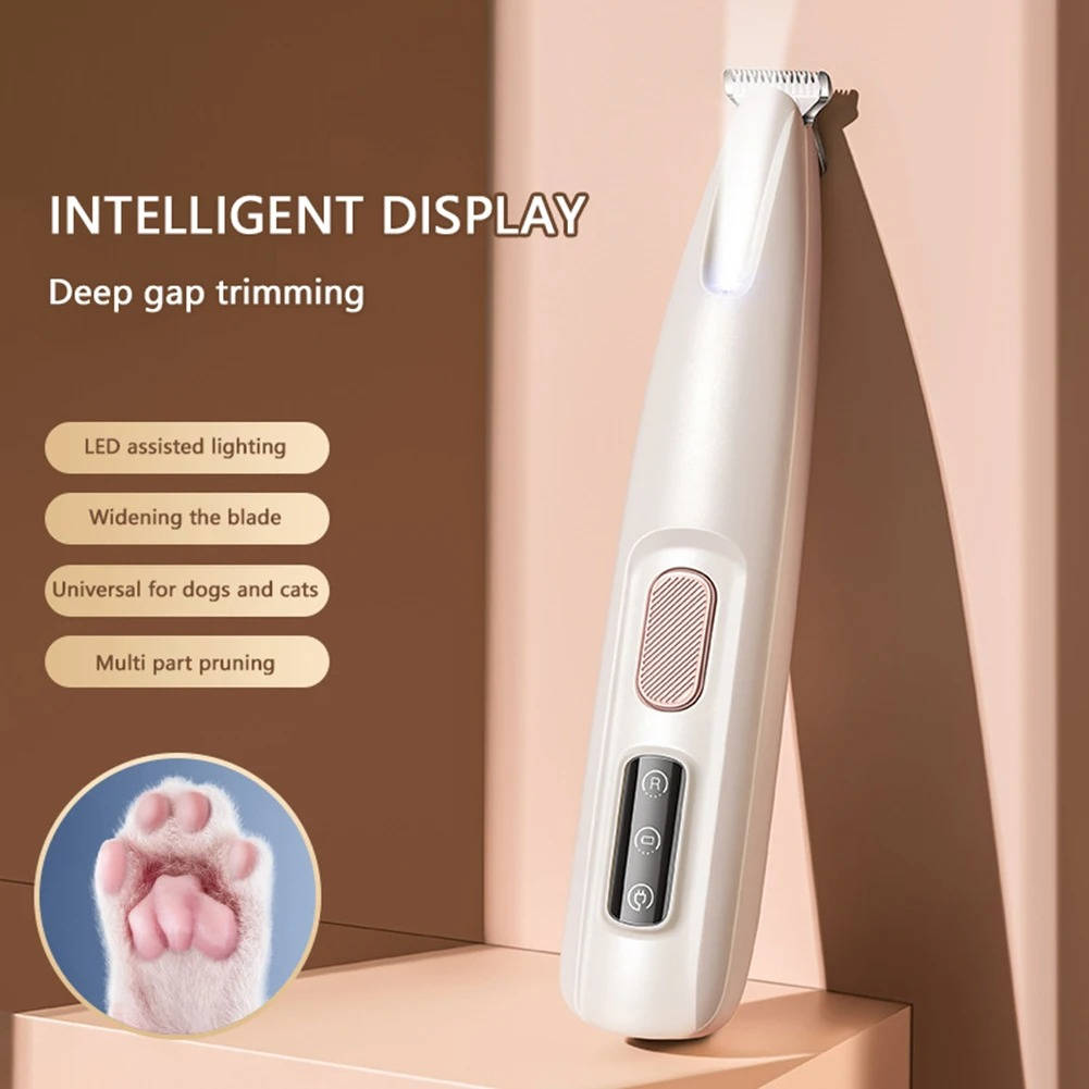 Rechargeable Waterproof Cat Grooming Trimmer
