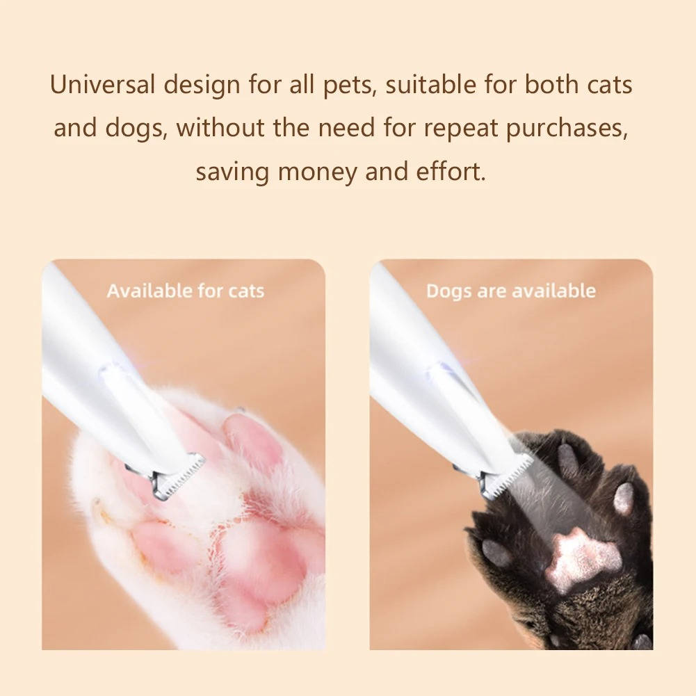 Rechargeable Waterproof Cat Grooming Trimmer