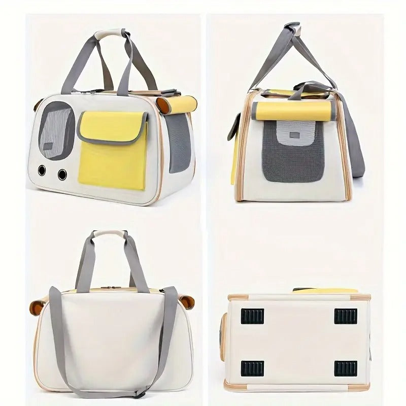 Travel Pet Carrier for Cats and Small Dogs