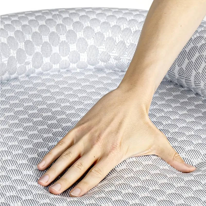 Orthopedic Cooling Dog Bed with Breathable Fiber