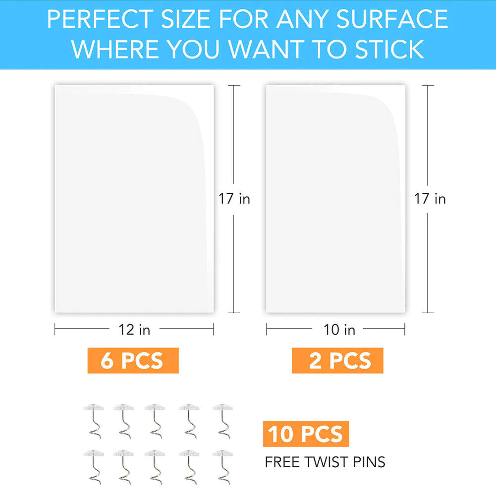 8-Piece Anti-Scratch Furniture Protector Pads for Cats