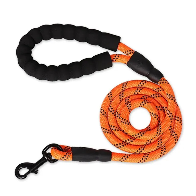 Reflective Dog Leash with Padded Comfort Handle