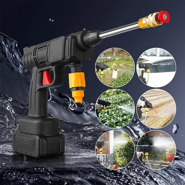 Cordless High-Pressure Portable Spray Gun Set