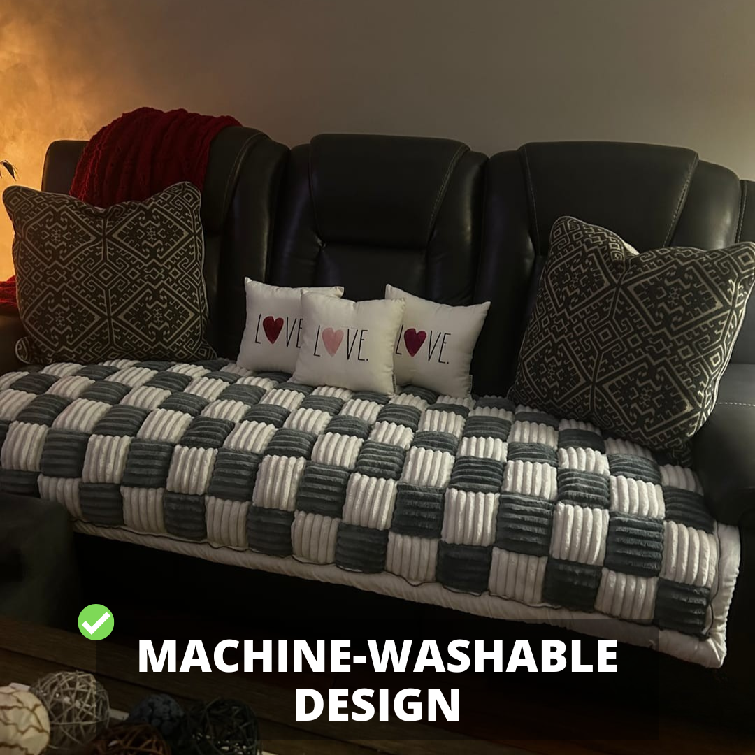 Orthopedic Furniture Protector and Cushioned Dog Bed Couch Cover