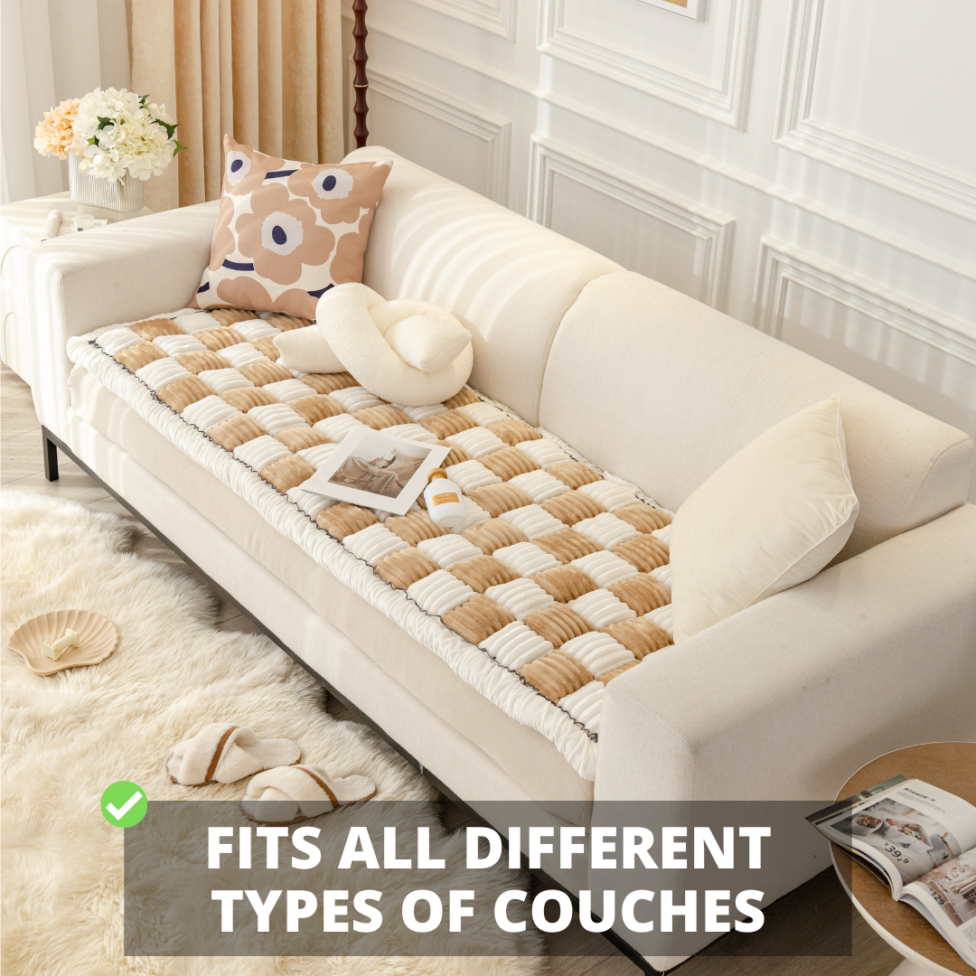 Orthopedic Furniture Protector and Cushioned Dog Bed Couch Cover