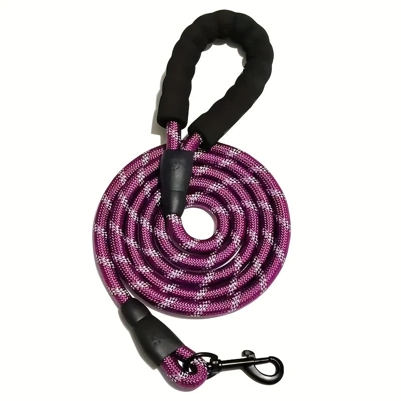 Reflective Dog Leash with Padded Comfort Handle