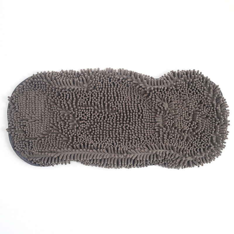 Quick-Dry Microfiber Dog Towel Wrap with Hand Pockets